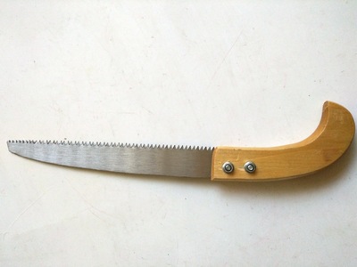 手板锯 木柄手工锯子 木工锯 园林锯子细齿锯 果枝锯