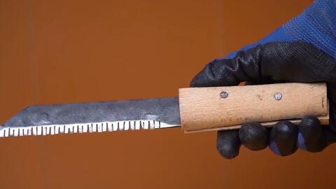 锯子太费力,叔叔教你制作木工锯台