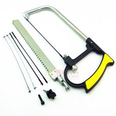 麦思德木工锯这锯弓灰色部分是什么材质 合金的 塑料的